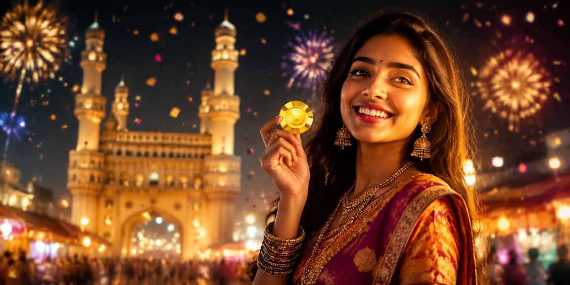 VIP enjoying premium casino experience near Charminar, Hyderabad